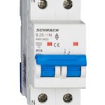 AM618625-- Leitungsschutzschalter AMPARO 6kA, B 25A, 1+N<br><u>Verkaufseinheit: 1Stk</u>