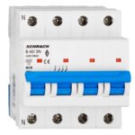 AM618840-- Leitungsschutzschalter AMPARO 6kA, B 40A, 3+N<br><u>Verkaufseinheit: 1Stk</u>