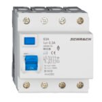 AR066130-- FI-Schutzschalter AMPARO 10kA,63A,4-polig, 300mA, S/A<br><u>Verkaufseinheit: 1Stk</u>