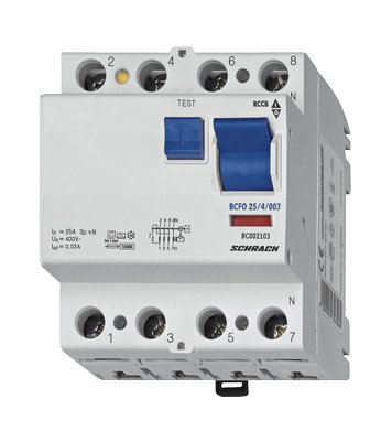 f_bc004130- BC004130-- FI-Schalter 40A, 4-polig, 300mA, Typ AC<br><u>Verkaufseinheit: 1Stk</u> – Bild 1