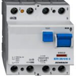 BC050110-- FI-Schalter, 100A, 4-polig, 100mA, Typ A (Puls)<br><u>Verkaufseinheit: 1Stk</u>