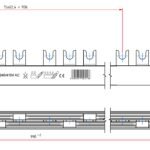 BE300050-- Gabelversch. für Hilfsk., 3-p., 16mm², L1/L2/L3/Hi,1m<br><u>Verkaufseinheit: 1Stk</u>