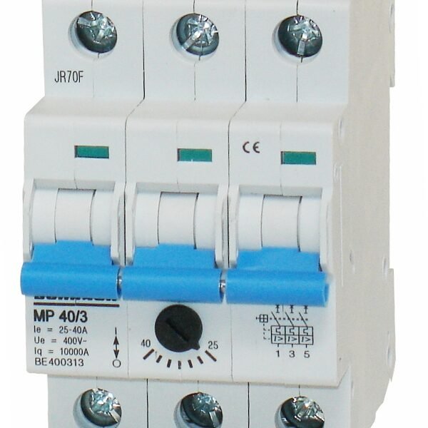 BE400313-- Motorschutzschalter 25,0-40,0A, 3-polig<br><u>Verkaufseinheit: 1Stk</u>