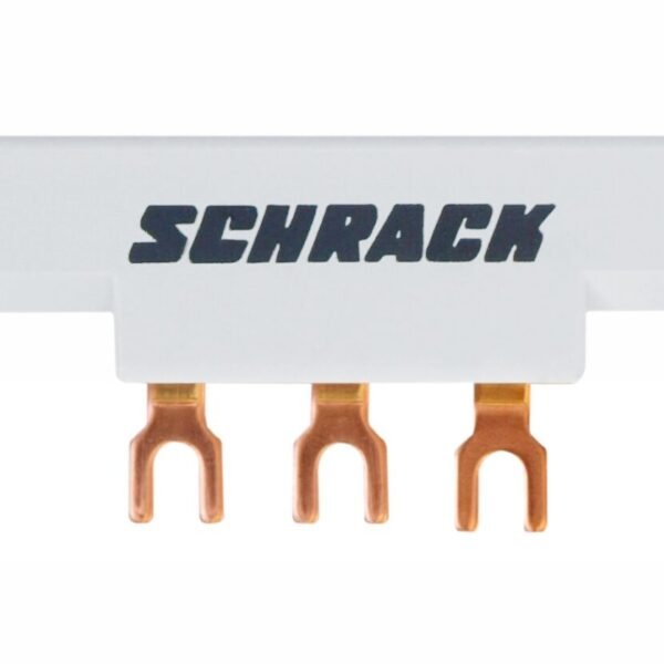 BE590354-- Verschienung für 3xBE5+Hilfskontakt 54mm Gabel 63A<br><u>Verkaufseinheit: 1Stk</u>