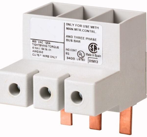 BE690004-- Einspeiseblock für BE6, 120A, UL zertifiziert<br><u>Verkaufseinheit: 1Stk</u>