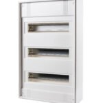 BK003123-- Aufputz Verteiler 3-reihig, 36TE, reinweiß, ohne Türe<br><u>Verkaufseinheit: 1Stk</u>