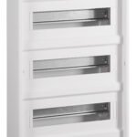 BK003523-- Aufputz Verteiler 3-reihig, 36TE, signalweiß, ohne Türe<br><u>Verkaufseinheit: 1Stk</u>