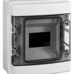 BK050207-- Aufputzverteiler 1-reihig, 6TE, IP65, transparente Tür<br><u>Verkaufseinheit: 1Stk</u>