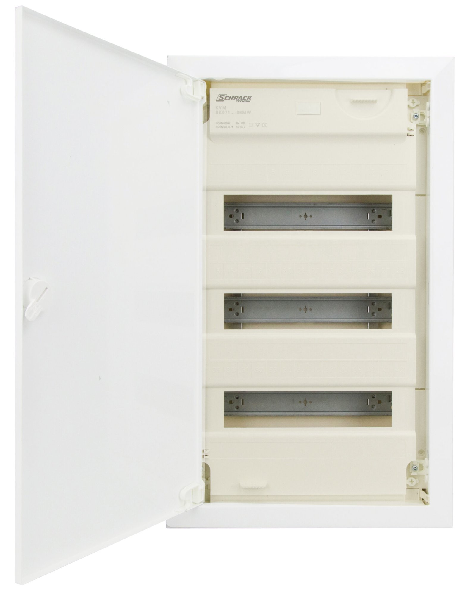 f_bk071003-v03 BK071003-- UP Wohnungsverteiler KVM 3-r. 36/42TE - Mauerwerk Rahmen fl.<br><u>Verkaufseinheit: 1Stk</u> – Bild 1