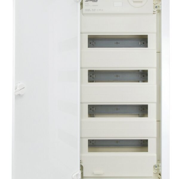 BK071004-F UP Wohnungsverteiler KVM 4-r. 48/56TE -Mauerwerk Rahmen hoch<br><u>Verkaufseinheit: 1Stk</u>