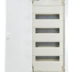 BK072004-- UP Wohngsverteiler KVH 4-r. 48/56TE - Hohlwand Rahmen flach<br><u>Verkaufseinheit: 1Stk</u>