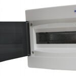 BK080000-- UP-Wohnungsverteiler 1-reihig, 8TE, IP40, transparente Tür<br><u>Verkaufseinheit: 1Stk</u>
