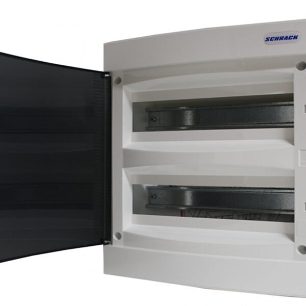 BK080006-- UP-Wohnungsverteiler 2-reihig, 36TE, IP40, transparente Tür<br><u>Verkaufseinheit: 1Stk</u>