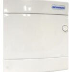 BK080050-- UP-Wohnungsverteiler 1-reihig, 8TE, IP40, weiße Tür<br><u>Verkaufseinheit: 1Stk</u>