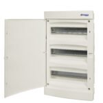 BK080053-- UP-Wohnungsverteiler 3-reihig, 36TE, IP40, weiße Tür<br><u>Verkaufseinheit: 1Stk</u>