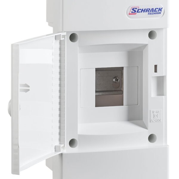 BK080055-- UP-Wohnungsverteiler 1-reihig, 4TE, IP40, weiße Tür<br><u>Verkaufseinheit: 1Stk</u>