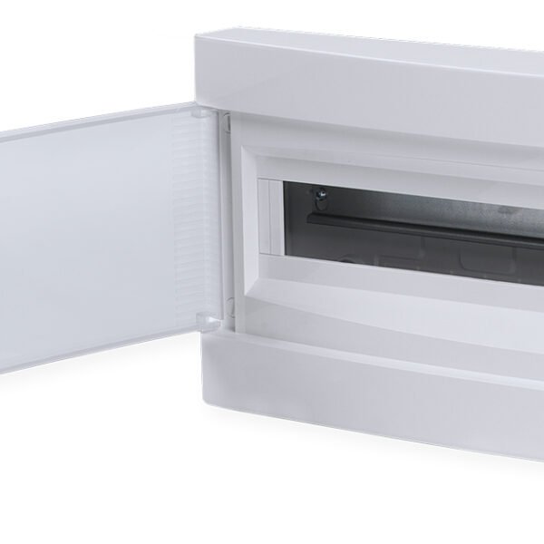 BK080058-- UP-Wohnungsverteiler 1-reihig, 24TE, IP40, weiße Tür<br><u>Verkaufseinheit: 1Stk</u>