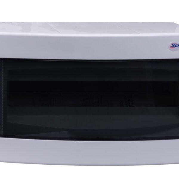 BK080104-- AP-Wohnungsverteiler 1-reihig, 18TE, IP40, transparente Tür<br><u>Verkaufseinheit: 1Stk</u>