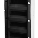 BK080205-- AP-Wohnungsverteiler 4-reihig, 48TE, IP65, transparente Tür<br><u>Verkaufseinheit: 1Stk</u>