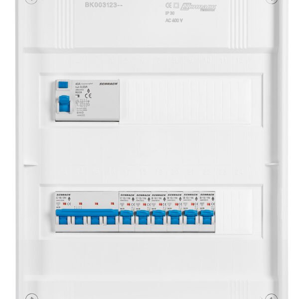 BKAA6402GA Wohnungsverteiler APA402, FI Typ GA vsf. +3 x B16 1polig +N<br><u>Verkaufseinheit: 1Stk</u>