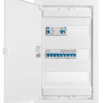 BKU6410GA- UP-Wohnungsverteiler 3-reihig mit FI "G", Typ "A"<br><u>Verkaufseinheit: 1Stk</u>