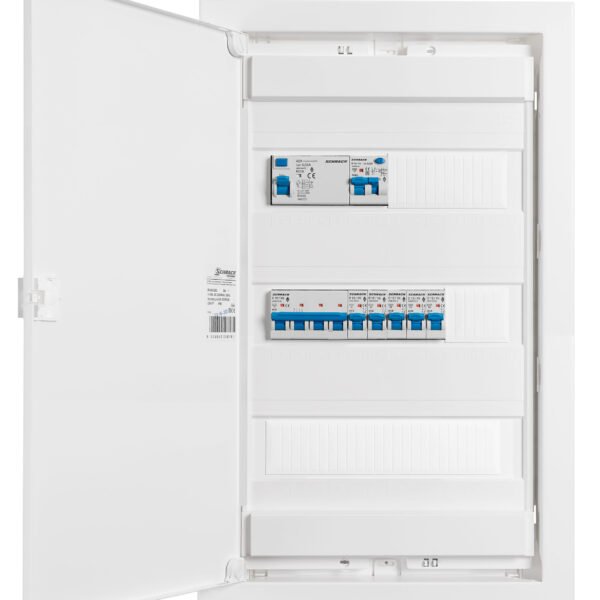 BKU6410GA- UP-Wohnungsverteiler 3-reihig mit FI "G", Typ "A"<br><u>Verkaufseinheit: 1Stk</u>