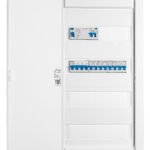 BKU6411GA- UP-Wohnungsverteiler 4-reihig mit FI "G", Typ "A", vsf.<br><u>Verkaufseinheit: 1Stk</u>