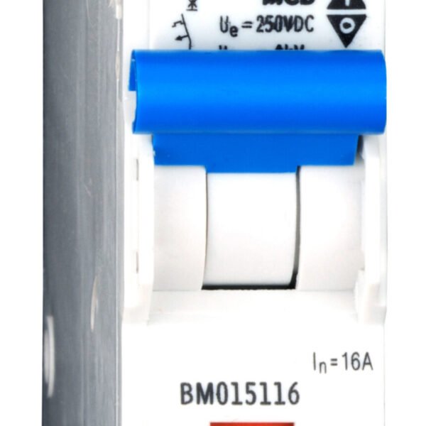 BM015116-- DC-Sicherungsautomat, Kennlinie C, 16A, 1-polig, 10kA<br><u>Verkaufseinheit: 1Stk</u>