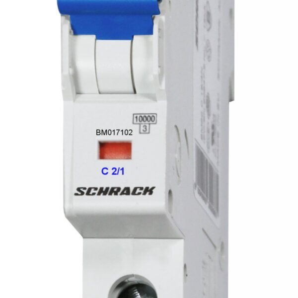 BM017102-- Sicherungsautomat, Kennlinie C, 2A, 1-polig, 10kA<br><u>Verkaufseinheit: 1Stk</u>