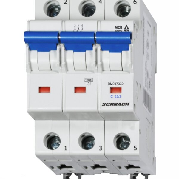 BM017332-- Sicherungsautomat, Kennlinie C, 32A, 3-polig, 10kA<br><u>Verkaufseinheit: 1Stk</u>
