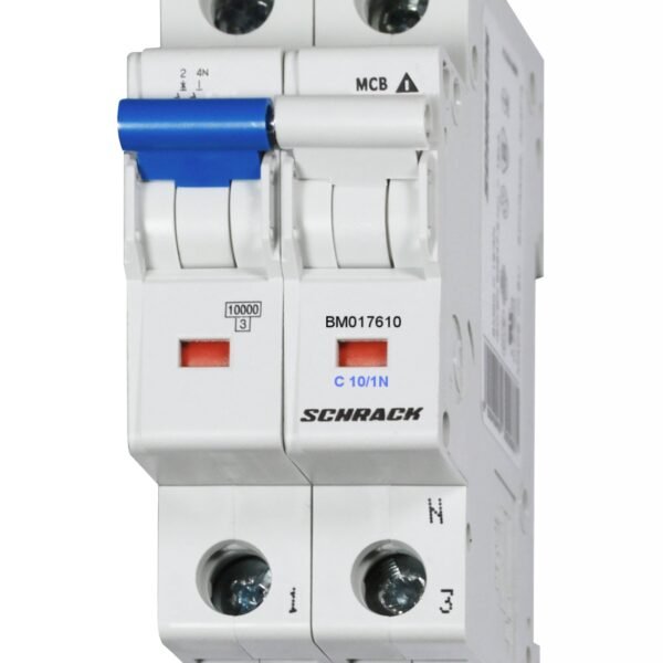 BM017610-- Sicherungsautomat, Kennlinie C, 10A, 1+N, 10kA<br><u>Verkaufseinheit: 1Stk</u>