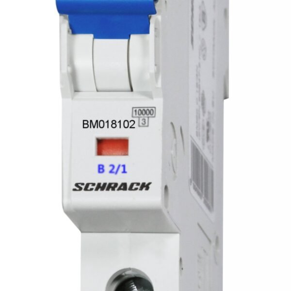 BM018102-- Sicherungsautomat, Kennlinie B, 2A, 1-polig, 10kA<br><u>Verkaufseinheit: 1Stk</u>
