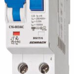 BO617532-- LS-FI-Schalter, Kennlinie C, 32A, 30mA, 1+N, Typ AC<br><u>Verkaufseinheit: 1Stk</u>