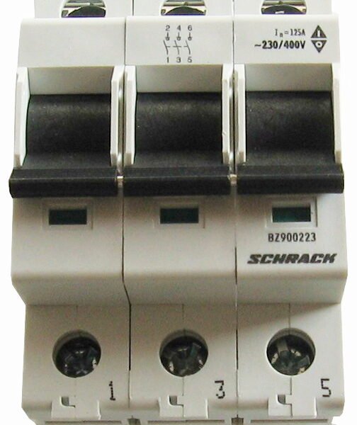 BZ900263-- Hauptlasttrennschalter, isoliert, 63A, 3-polig<br><u>Verkaufseinheit: 1Stk</u>