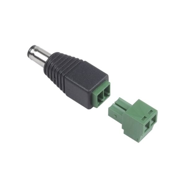 CTCONAL01A Stromversorgungsstecker CCTV, mit Schraubklemmen<br><u>Verkaufseinheit: 1Stk</u>