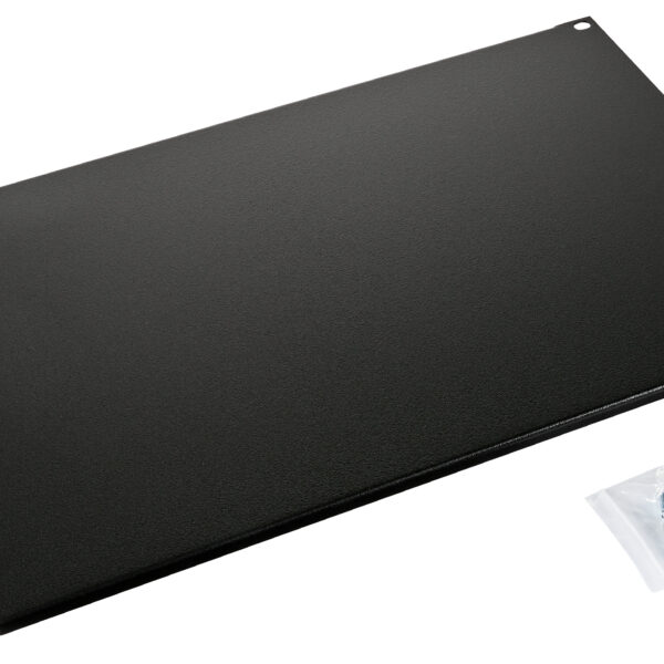 DBO14806-B Blindplatte Stahl, 19", 6HE, RAL9005<br><u>Verkaufseinheit: 1Stk</u>