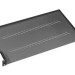 DFS14825-S 19" Fachboden Fix, bis 20kg Last,T=250mm,Low Profile,RAL9005<br><u>Verkaufseinheit: 1Stk</u>