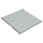 DFS14885-C 19" Fachboden Fix, bis 80kg Last, T=850mm, 1HE, RAL7035<br><u>Verkaufseinheit: 1Stk</u>