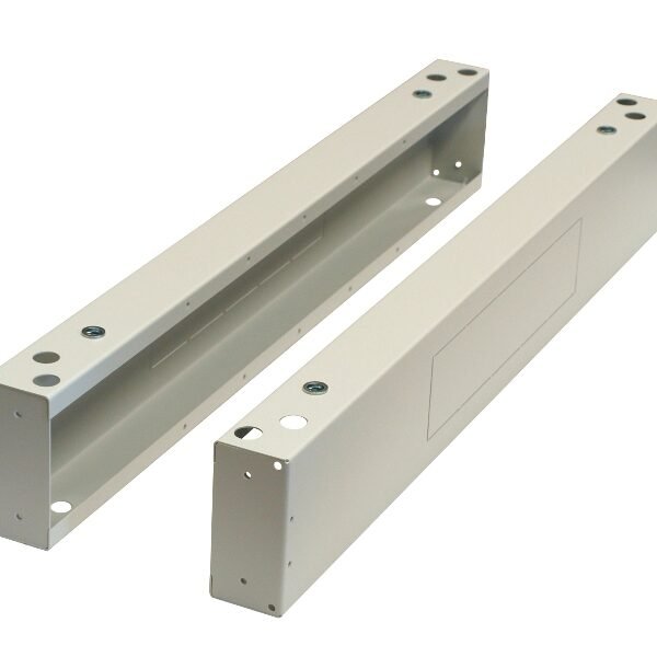 DSOT1220-- Sockel Seitenprofilpaar T=1200 H120 für Datenschrank RAL7035<br><u>Verkaufseinheit: 1VE</u>