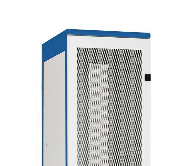 DSRT2261-- Metall-Tür perforiert 80% DS/DSZ/DSS(IP20) 22HE,B600,RAL7035<br><u>Verkaufseinheit: 1Stk</u>
