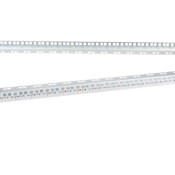 DTWIPROF12 19" Profilschienen Set, 12HE für S-RACK Wandschränke DTWI<br><u>Verkaufseinheit: 1VE</u>