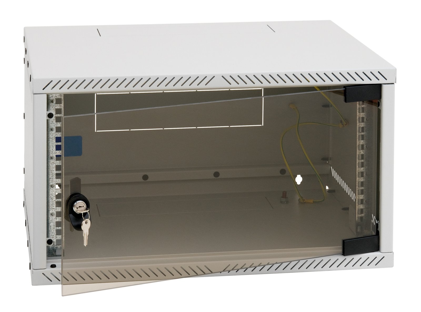 SONY DSC DW045540-- Netzwerk-Wandschrank DW Flat Pack, B550 H230 T400, 19", 4HE<br><u>Verkaufseinheit: 1Stk</u> – Bild 1