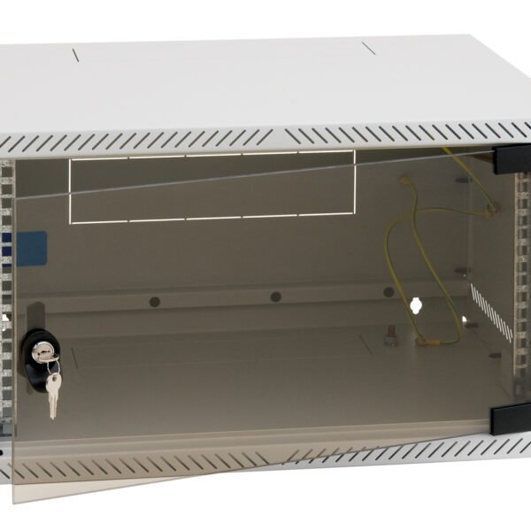 DW095540-- Netzwerk-Wandschrank DW Flat Pack, B550 H463 T400, 19", 9HE<br><u>Verkaufseinheit: 1Stk</u>