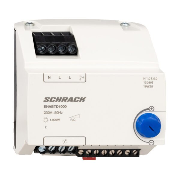 EHABTD1000 Phasenabschnittdimmer für Reiheneinbau 1000VA, RC<br><u>Verkaufseinheit: 1Stk</u>
