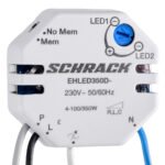 EHLED350D- Unterputz Dimmer für LED 4-350VA (mit Anschlussdrähten), RLC<br><u>Verkaufseinheit: 1Stk</u>