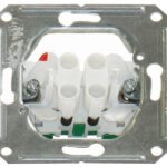 EL112500-- UP-Doppeltaster Steckklemmen<br><u>Verkaufseinheit: 1Stk</u>