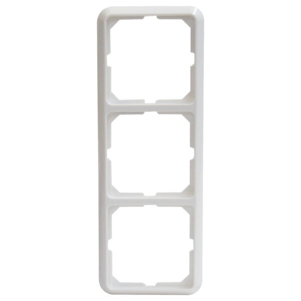 EL204304-- Rahmen 3-fach, reinweiß "Fashion"<br><u>Verkaufseinheit: 1Stk</u>