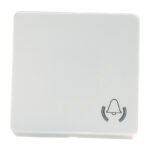 EL213104-- Wippe mit Symbol Klingel, reinweiß<br><u>Verkaufseinheit: 1Stk</u>