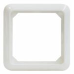 EL224104-- Rahmen 1-fach, reinweiß, Thermo bruchfest, Fashion<br><u>Verkaufseinheit: 1Stk</u>