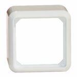 EL234114-- AP-Gehäuse 1-fach komplett inklusive Rahmen, reinweiß<br><u>Verkaufseinheit: 1Stk</u>